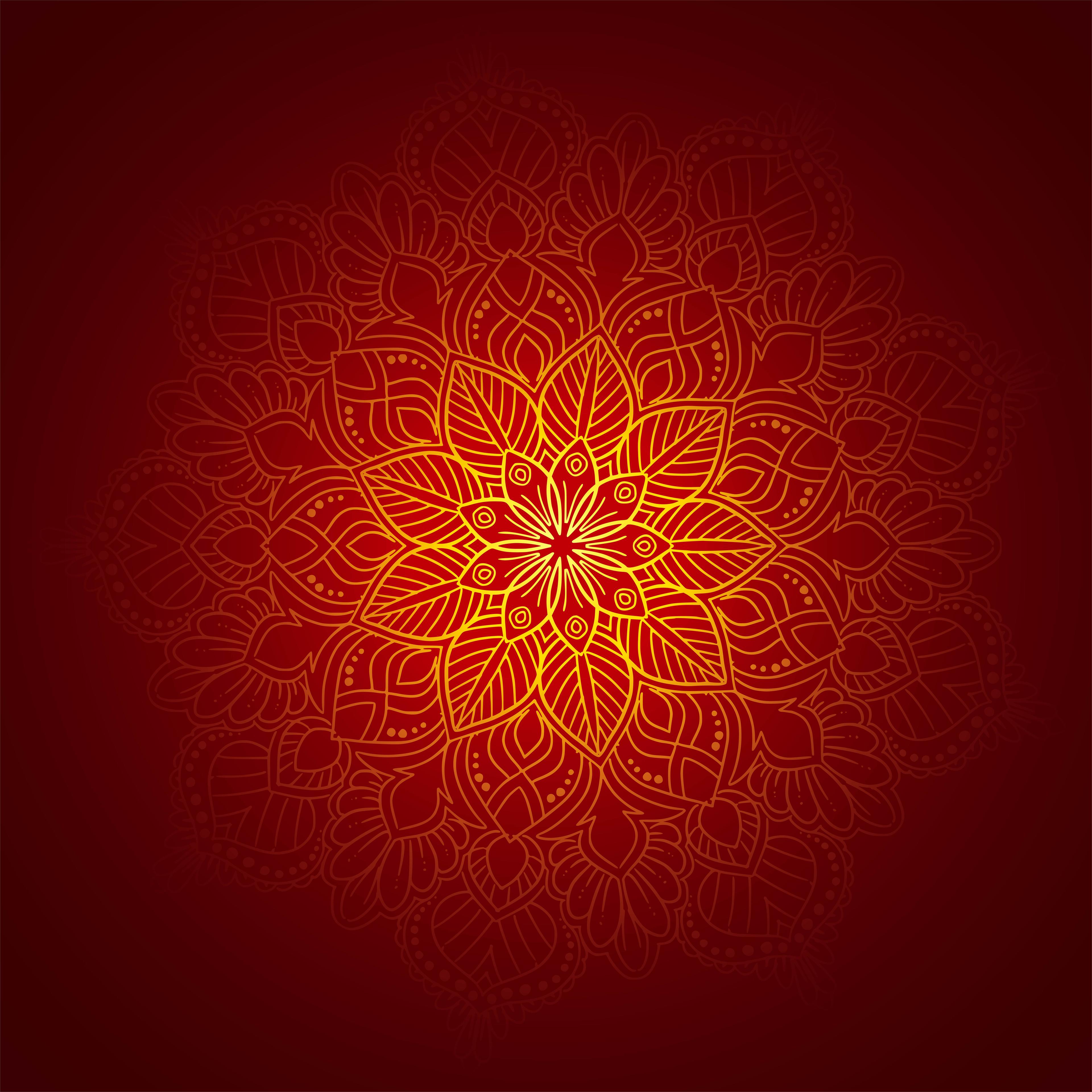 Mandala Pattern Background