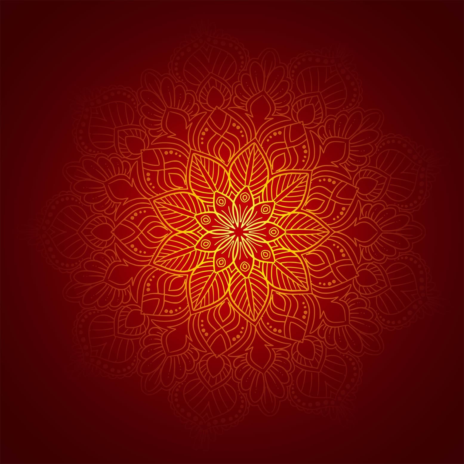 Mandala Pattern Background